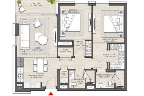 Apartment de 2 dormitorios  No. 108684 4