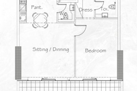 Studio Apartment in Jumeirah Village Circle, UAE No. 170457 16