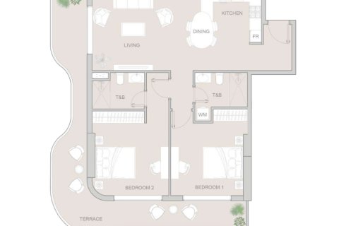 Appartement de Studio à Jumeirah Village Triangle, UAE No. 170458 6