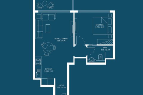 Apartamento tipo estudio Estudio en Dubai Silicon Oasis, UAE No. 170459 19