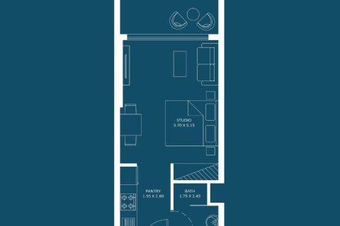 Apartamento tipo estudio Estudio en Dubai Silicon Oasis, UAE No. 170459 17