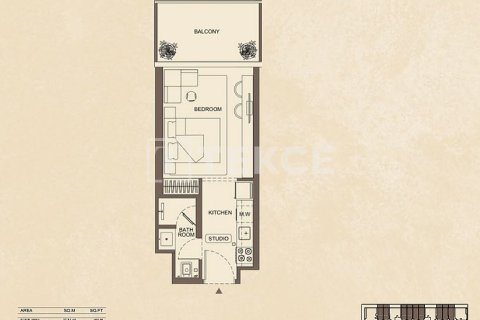 Studio Apartment in Majan, UAE No. 172289 24