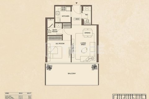 Apartment de 1 dormitorio en Majan, UAE No. 172290 29