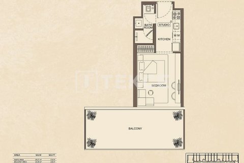 Apartment de 1 dormitorio en Majan, UAE No. 172290 25