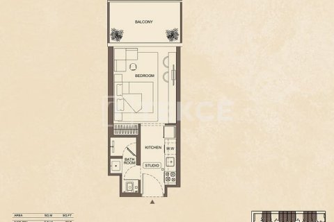 Apartment de 1 dormitorio en Majan, UAE No. 172290 24