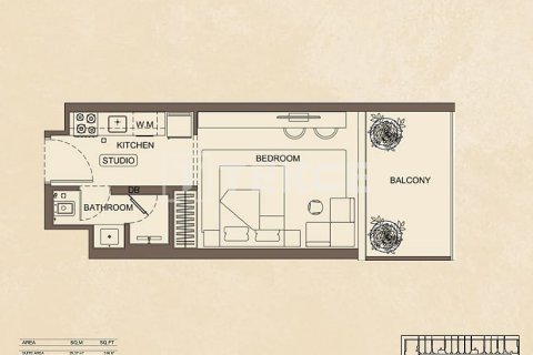 Apartment de 1 dormitorio en Majan, UAE No. 172290 26