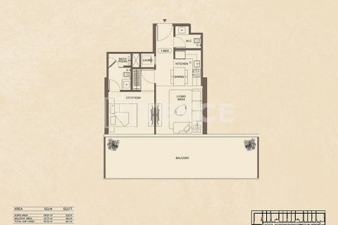Apartment de 1 dormitorio en Majan, UAE No. 172290 28