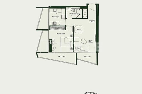 Apartamento tipo estudio Estudio en Arjan, UAE No. 172287 17