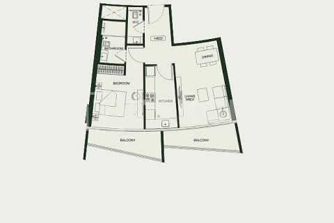 Apartamento tipo estudio Estudio en Arjan, UAE No. 172287 19