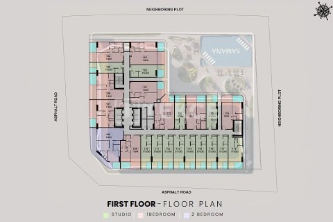 Studio Apartment in Dubai Land, UAE No. 172285 30