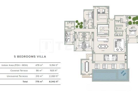 Вилла с 3 спальнями в Рас-эль-Хайма, ОАЭ №186325 24