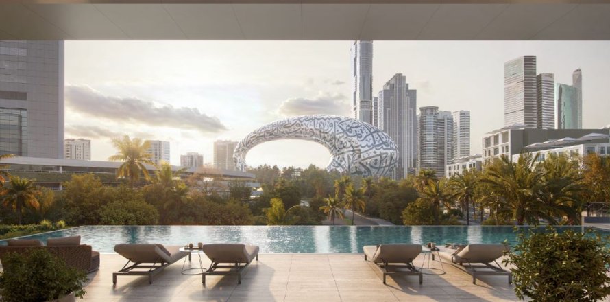 Apartment de 2 dormitorios en DIFC, UAE No. 166587