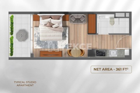 Appartement de 1 chambre à Dubai, UAE No. 135321 17