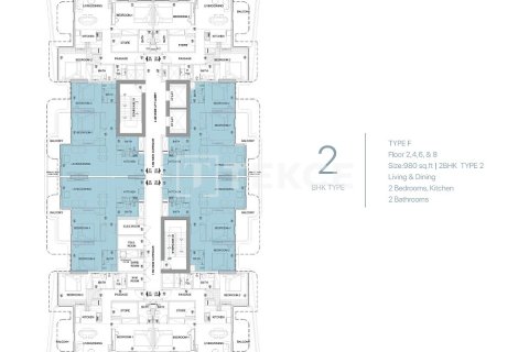 2 bedrooms Apartment  No. 135318 31