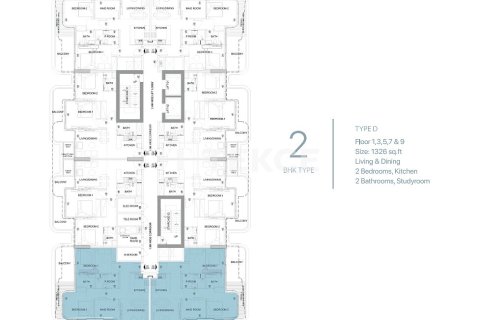 2 bedrooms Apartment  No. 135318 30