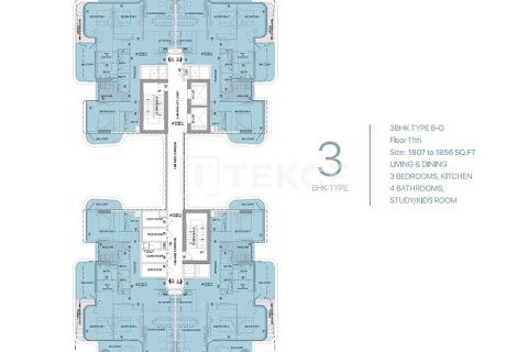 2 bedrooms Apartment  No. 135318 29