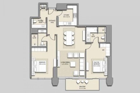 Appartement de 2 chambres à Downtown Dubai (Downtown Burj Dubai), UAE No. 156684 7