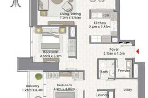 Appartement de 3 chambres à CREEK RISE  No. 109139 4