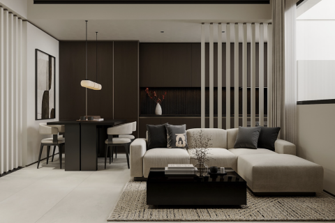 1 غرف نوم شقة  رقم 131821 6