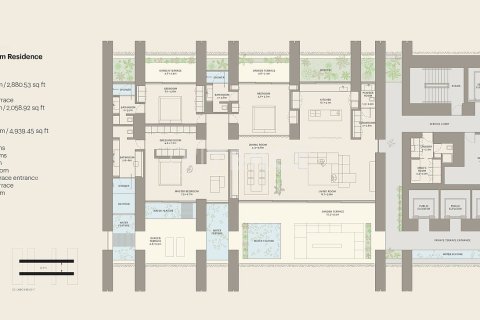 Квартира с 3 спальнями  №123255 20