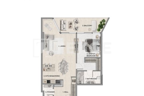 Apartment de 2 dormitorios en Al Reem Island, UAE No. 156416 14