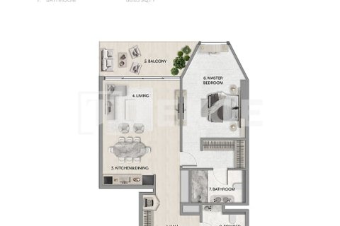 Apartment de 1 dormitorio en Al Reem Island, UAE No. 156415 7