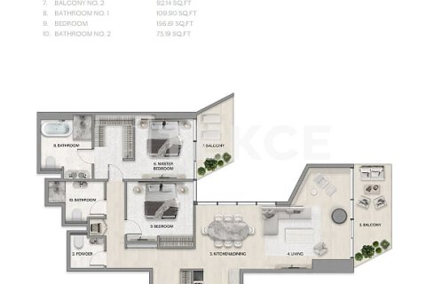 Apartment de 3 dormitorios en Al Reem Island, UAE No. 156417 7