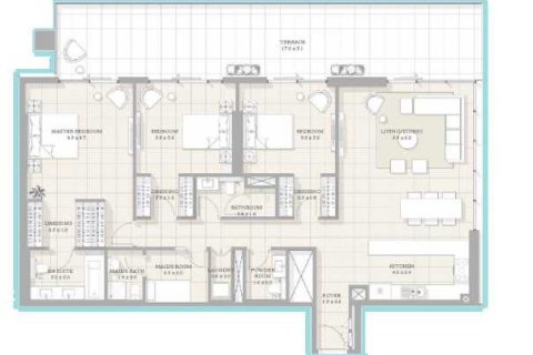 3 bedrooms Apartment in BLUEWATERS BAY  No. 109091 7