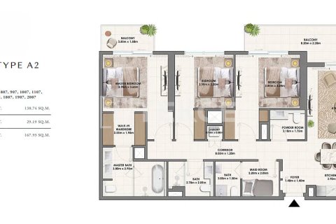 3 غرف نوم شقة في دبي هيلز استيت, الإمارات العربية المتحدة رقم 140103 14