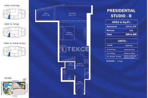 Квартира с 2 спальнями в Jumeirah Village Triangle, ОАЭ №140102 25