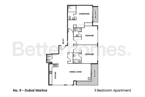 Appartement de 3 chambres  No. 113910 16