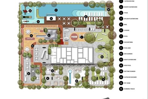 Пентхаус с 3 спальнями в Дубай, ОАЭ №137334 28