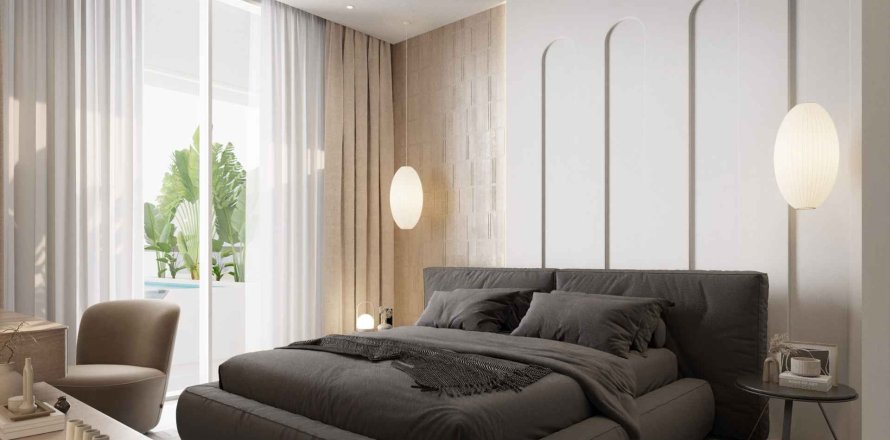 Apartment de 2 dormitorios en SAMANA PORTOFINO Dubai Production City (IMPZ), UAE No. 97786