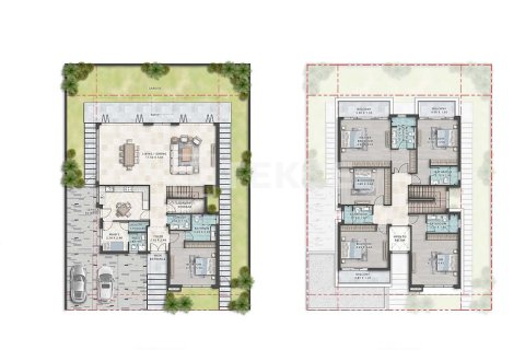 5 غرفة نوم  تاون هاوس في Dubai Land, الإمارات العربية المتحدة رقم 199590 22