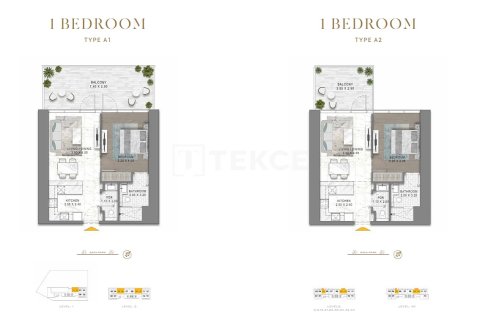 Appartement de 2 chambres à Al Safa, UAE No. 199593 6