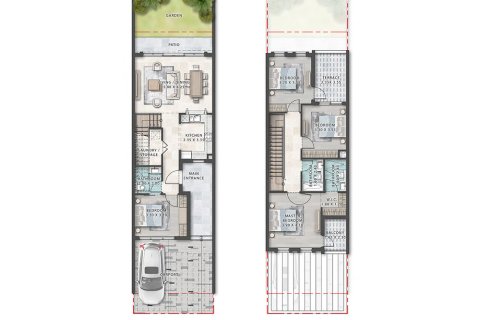 Apartment de 4 dormitorios en Dubai, UAE No. 97389 2