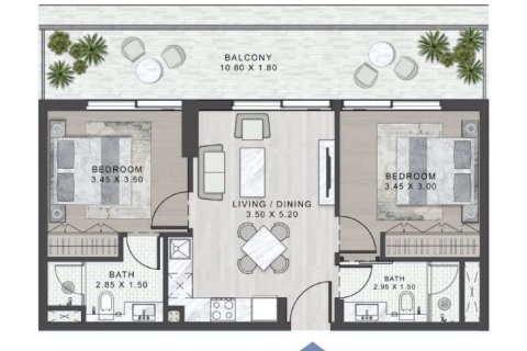 1 bedroom Apartment in DAMAC Hills (Akoya by DAMAC), UAE No. 170512 17