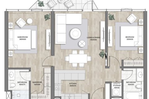 Apartamento tipo estudio Estudio en Mina Al Arab, UAE No. 170510 19