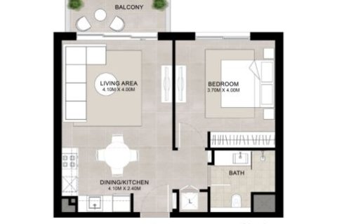 2 bedrooms Apartment in Town Square, UAE No. 170513 14