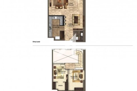 2 bedrooms Duplex in Central Park Tower, UAE No. 144876 3