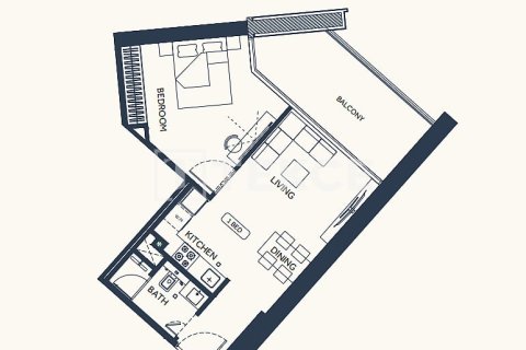 Appartement de Studio à Dubai, UAE No. 43032 16