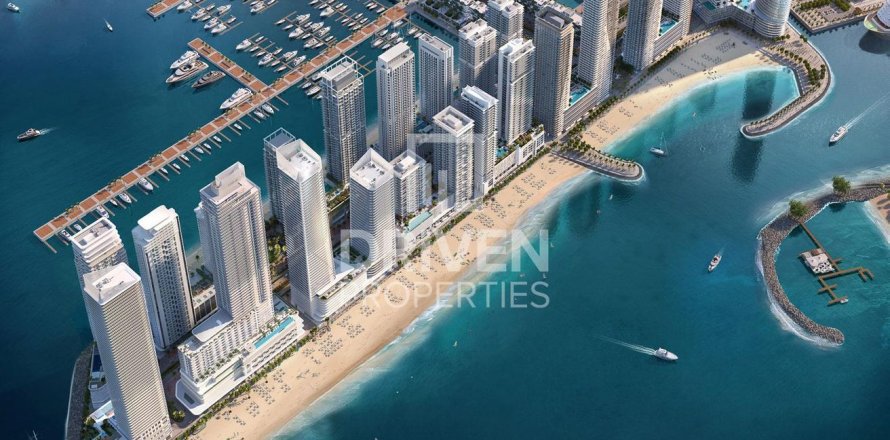 Квартира с 3 спальнями в EMAAR Beachfront, ОАЭ №209815