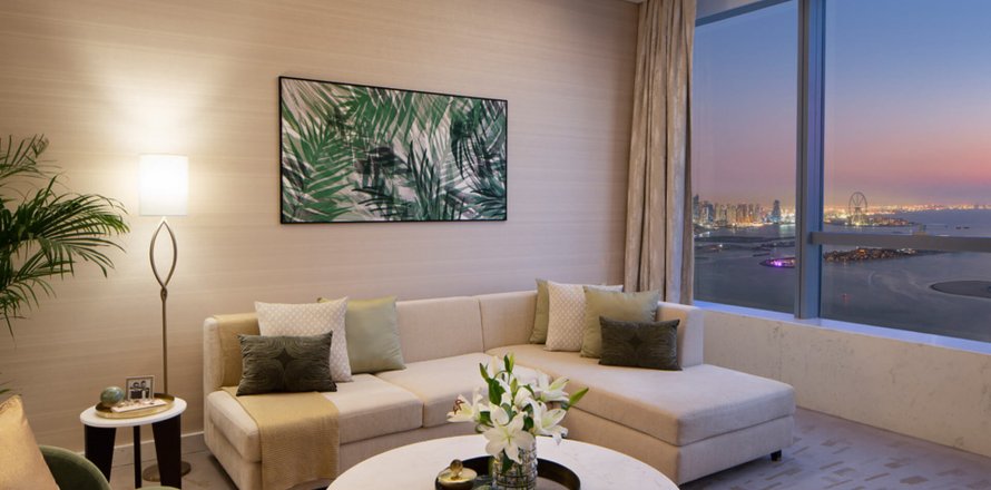 Квартира с 1 спальней в THE PALM TOWER, Пальма Джумейра, ОАЭ №95235