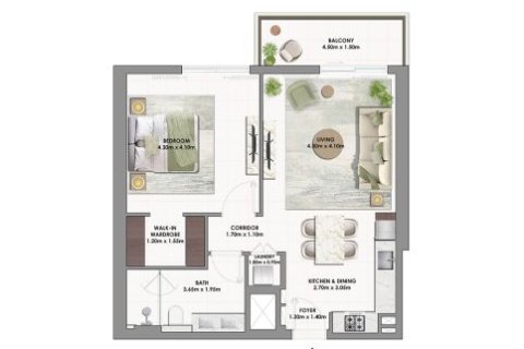 1 bedroom Apartment in EMAAR South, UAE No. 170439 10