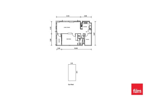 1 غرف نوم شقة في Culture Village, الإمارات العربية المتحدة رقم 147915 16
