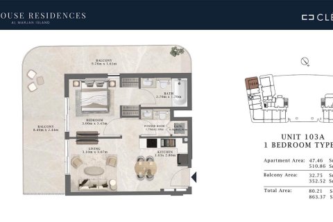 1 bedroom Apartment in Meydan, UAE No. 170372 18