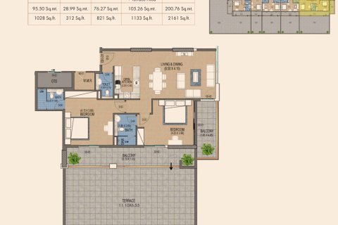 Apartamento tipo estudio Estudio en Al Satwa, UAE No. 170369 16
