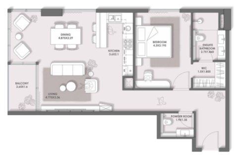 Studio Apartment in Dubai, UAE No. 170373 11