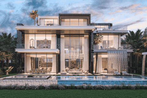 Вилла с 7 спальнями в Damac Lagoons, ОАЭ №162279
