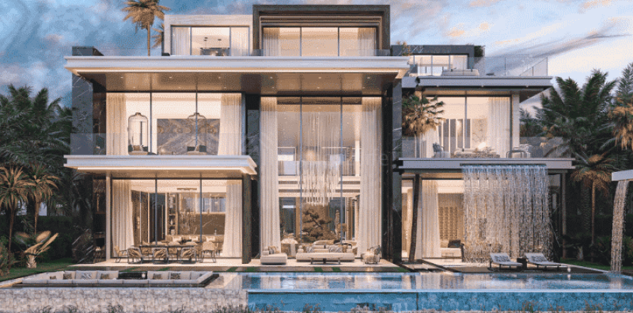 Вилла с 7 спальнями в Damac Lagoons, ОАЭ №162279